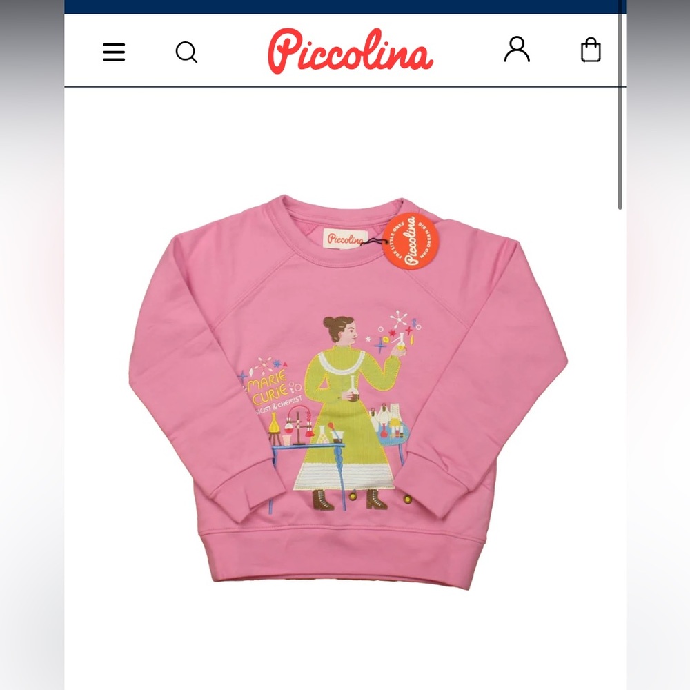 Piccolina Marie Curie sweater